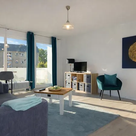 Appartement Fewo1846 - Elbe27 - Komfortables Studioapartment Mit Balkon Flensbourg