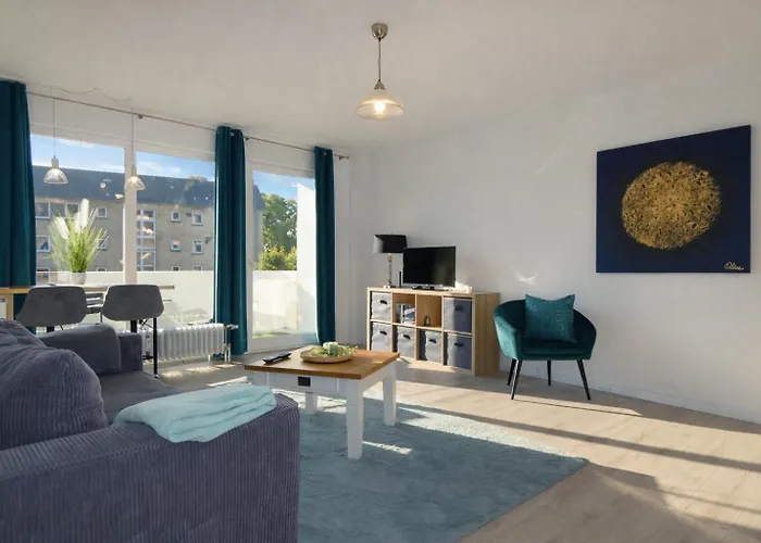 Apartman Fewo1846 - Elbe27 - Komfortables Studioapartment Mit Balkon Flensburg
