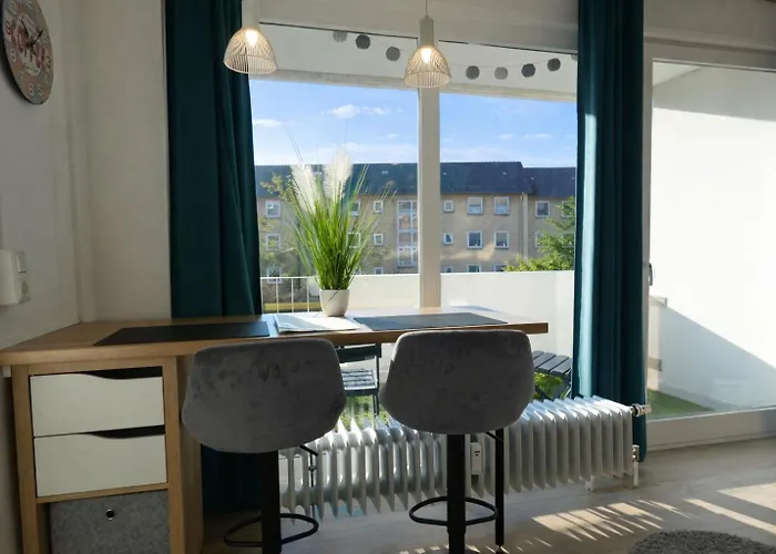 Fewo1846 - Elbe27 - Komfortables Studioapartment Mit Balkon * Flensbourg